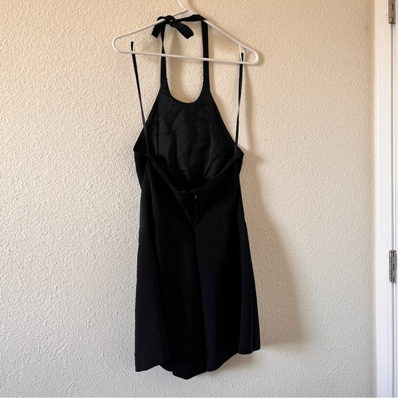 Banana Republic Halter Skort Romper Women’s 4 Black Party Dressy Date Classy - Picture 7 of 10